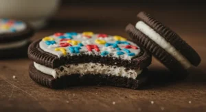 Crumbl Birthday Cake Oreo Cookies
