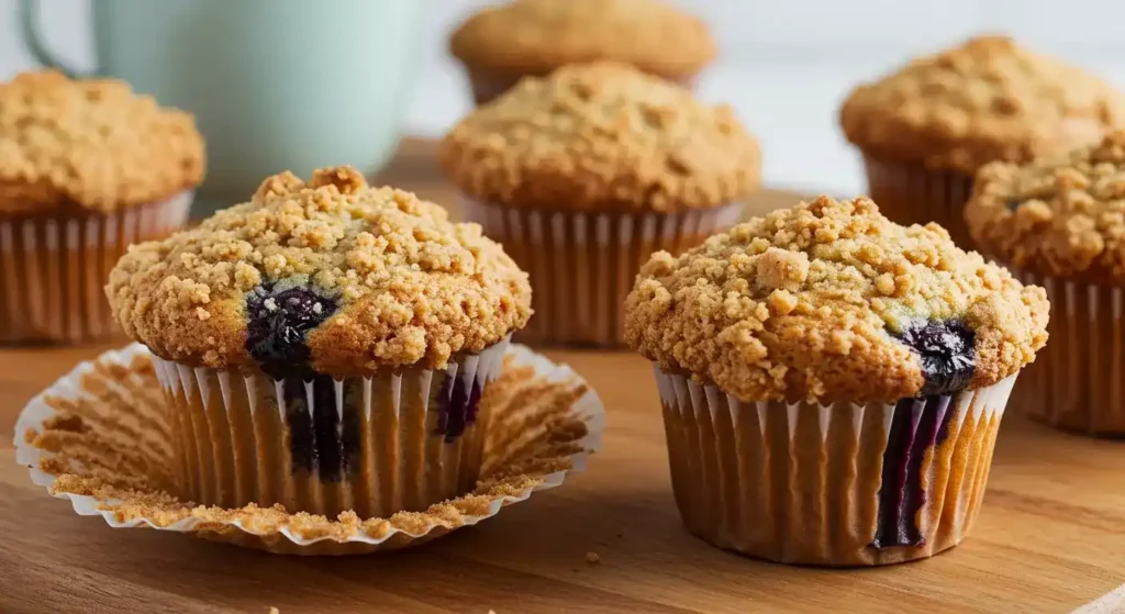 blueberry muffins