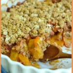 peach crisp