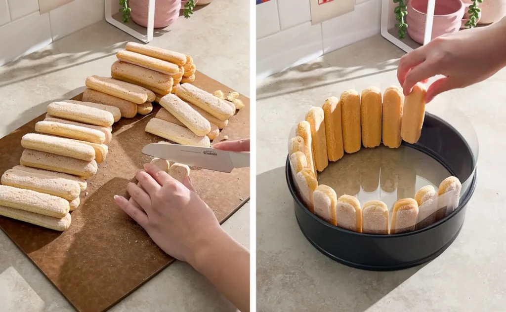 Strawberry Charlotte Cake