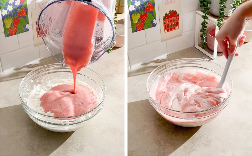 Strawberry Charlotte Cake