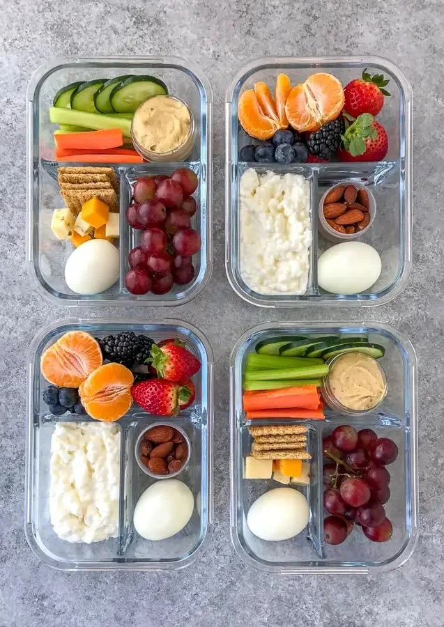 Easy Protein Bistro Snack Box filled with nutritious protein snacks